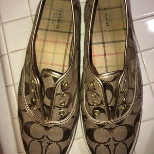 Coach slip on sneakers